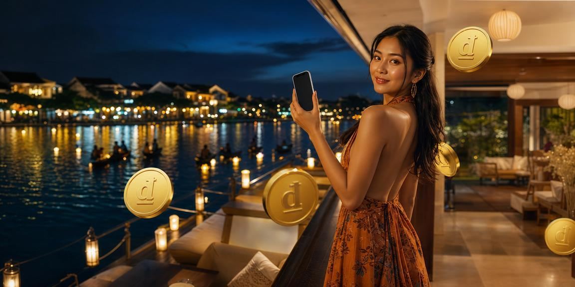 Người dùng tại Hội An sử dụng điện thoại đặt cược casino và thể thao trực tuyến