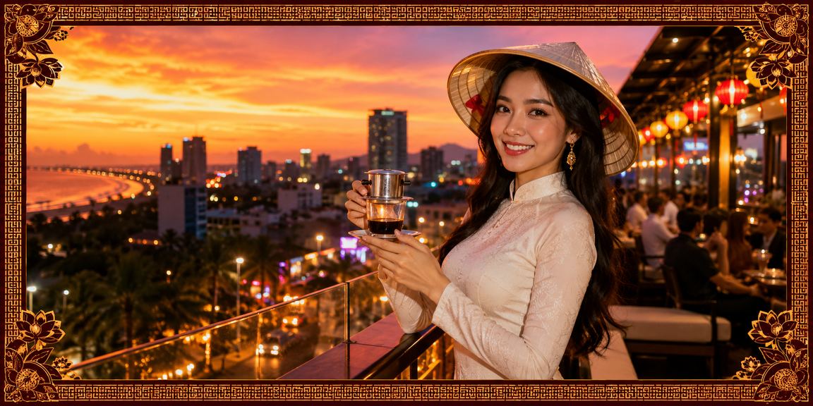 Người dùng thư giãn tại bãi biển Mũi Né trong lúc sử dụng ứng dụng đặt cược trên điện thoại